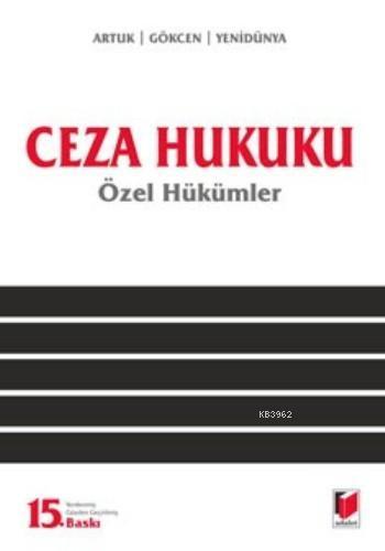 Ceza Hukuku Özel Hükümler
