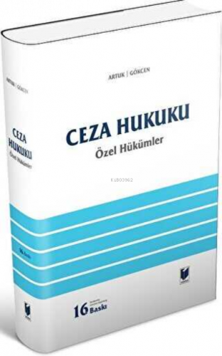Ceza Hukuku Özel Hükümler