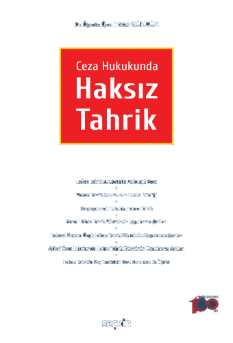 Ceza Hukukunda Haksız Tahrik