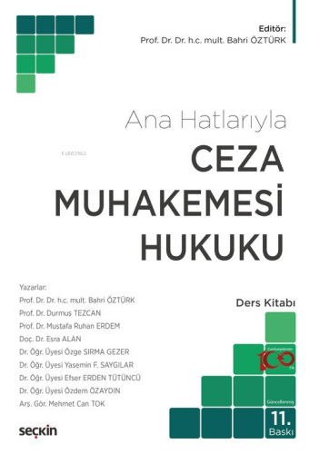 Ceza Muhakemesi Hukuku (Ana Hatlarıyla)