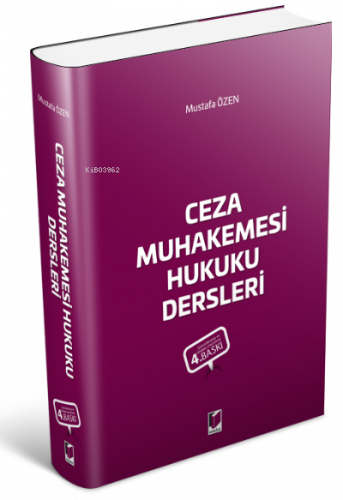 Ceza Muhakemesi Hukuku Dersleri