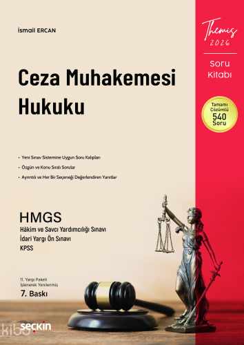 Ceza Muhakemesi Hukuku Soru Kitabı