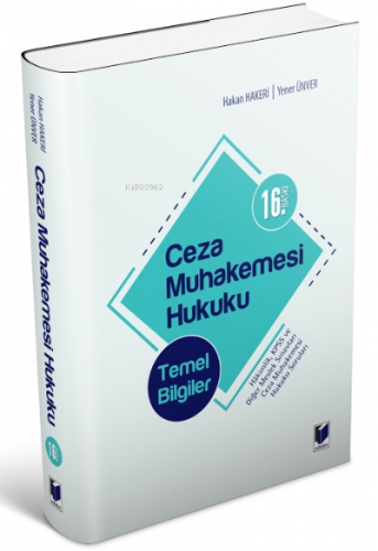 Ceza Muhakemesi Hukuku Temel Bilgiler