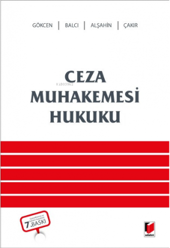 Ceza Muhakemesi Hukuku