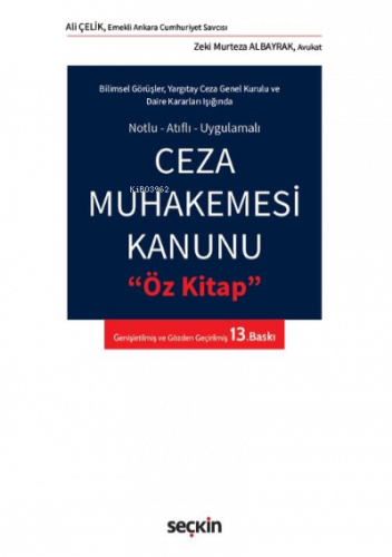 Ceza Muhakemesi Kanunu "Öz Kitap"