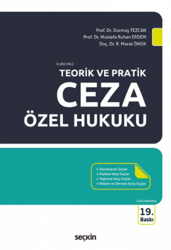 Ceza Özel Hukuku