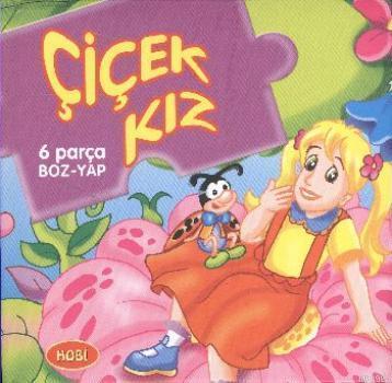 Çiçek Kız 6 Parça Boz Yap