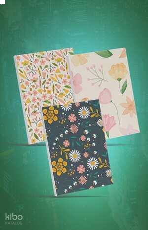 Çiçekli Defter Üçlemesi (Çizgili)