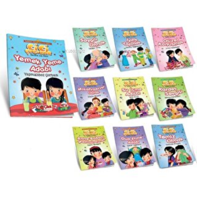 Cici Çocuklar Davranış Eğitim Seti (10 Kitap Takım)