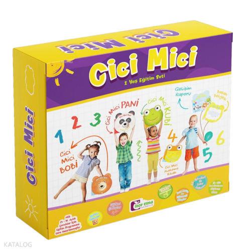 Cici Mici 2-3 Yaş Okul Öncesi Eğitim Seti