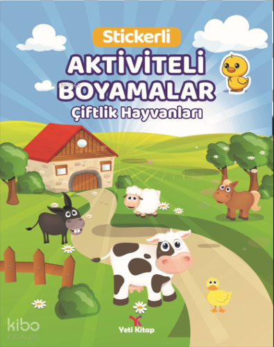 Çiflik Hayvanları Aktiviteli Boyamalar