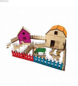 Çiftlik Ahşap Maket