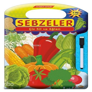 Çiz Sil Eğlen Sebzeler