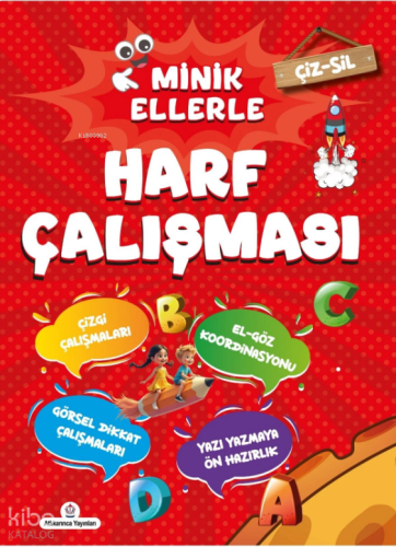 Çiz - Sil Minik Ellerle Harf Çalışması
