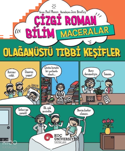 Çizgi Roman Bilim - Maceralar;Olağanüstü Tıbbi Keşifler