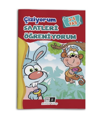 Çiziyorum Saatleri Öğreniyorum 3-5 yaş