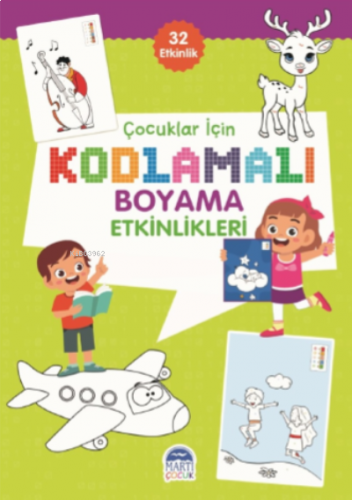 Çocuklar İçin Kodlama Etkinlikleri – Yeşil2 – 32 Etkkinlik