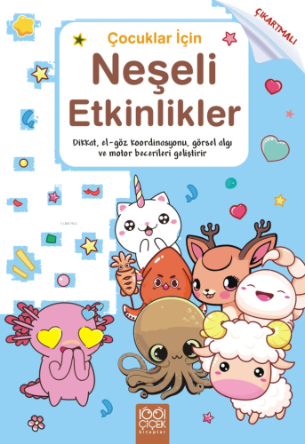 Çocuklar için Neşeli Etkinlikler- Çıkartmalı