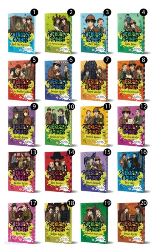 Çocuklar İçin Sherlock Holmes (20 Kitap - Yan Boyamalı)