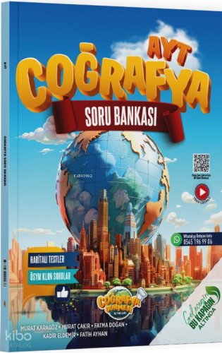 Coğrafya Gurmesi Yayınları AYT Coğrafya Soru Bankası