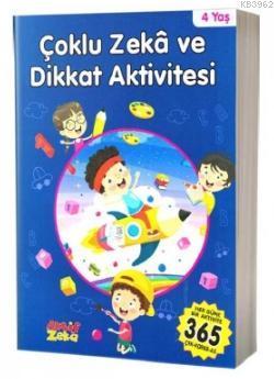 Çoklu Zeka ve Dikkat Aktivitesi 4 Yaş - Mavi Kitap