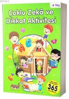 Çoklu Zeka ve Dikkat Aktivitesi 4 Yaş - Yeşil Kitap