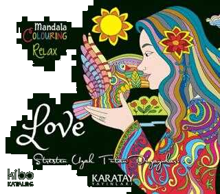 Coloring Relax Mandala - Love