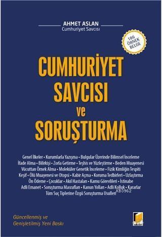 Cumhuriyet Savcısı ve Soruşturma
