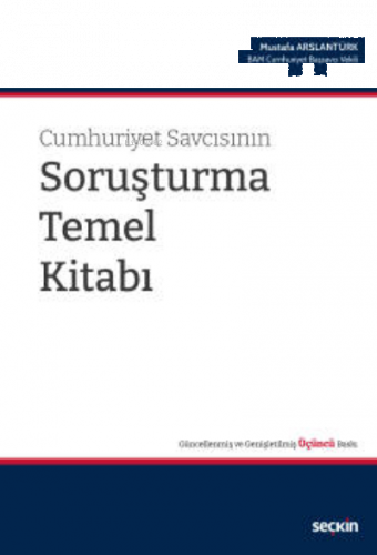 Cumhuriyet Savcısının Soruşturma Temel Kitabı