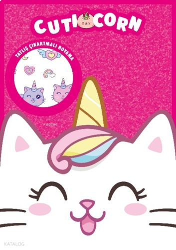 Cuticorn ;Çıkartmalı Boyama Kitabı
