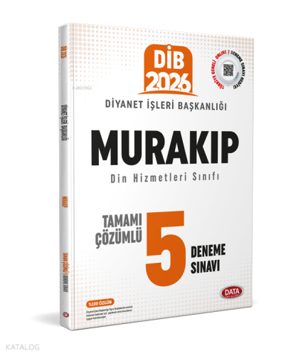 Data 2026 Diyanet İşleri Başkanlığı Murakıp Tamamı Çözümlü 5 Deneme Sınavı
