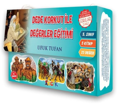 Dede Korkut'la Değerler Eğitimi Seti - 5 Kitap Takım