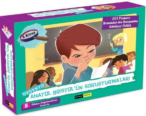 Dedektif Anatol Bristol'ün Soruşturmaları - 8 Kitap Takım Kutulu