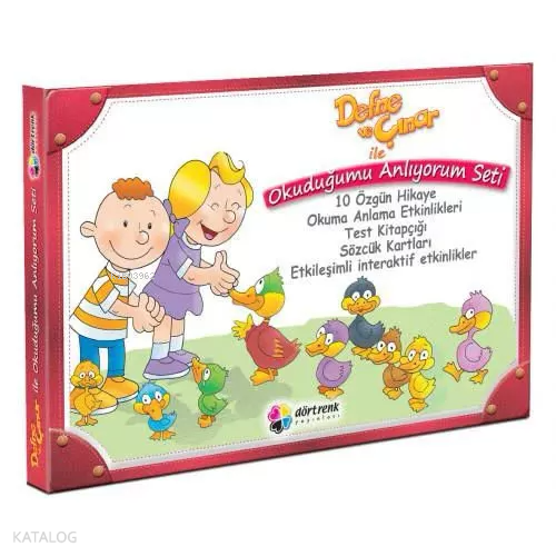 Defne İle Çınar Hikaye Seti (10 Kitap)