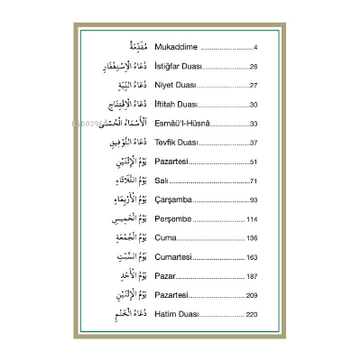 Delailül Hayrat Cep Boy Beyaz Kapak