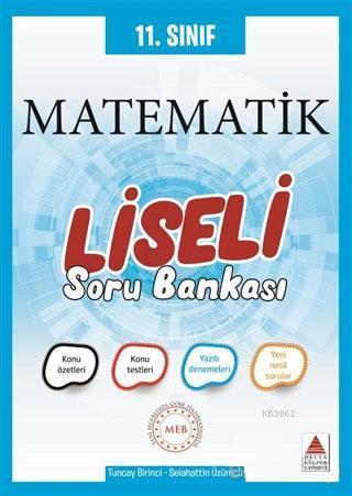 Delta Kültür Yayınları 11. Sınıf Matematik Liseli Soru Bankası Delta Kültür