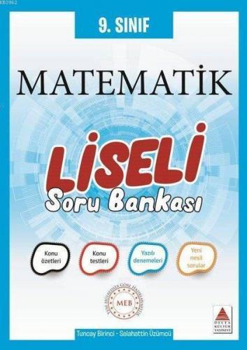 Delta Kültür Yayınları 9. Sınıf Matematik Liseli Soru Bankası Delta Kültür