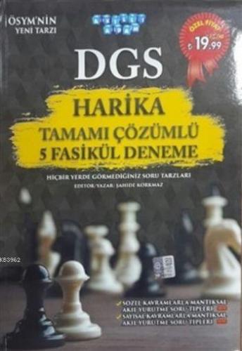DGS Harika Tamamı Çözümlü 5 Fasikül Deneme 2016