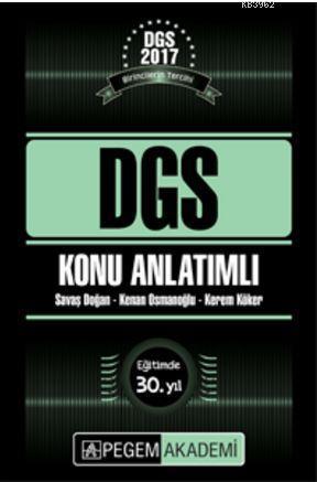 DGS Konu Anlatımlı 2017