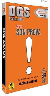 DGS Öncesi Son Prova 4 Çözümlü Deneme