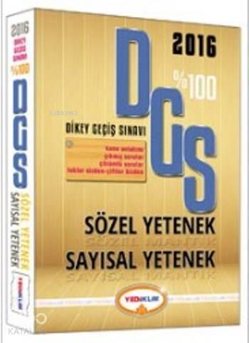 DGS Sözel Yetenek Sayısal Yetenek Konu Anlatım 2016