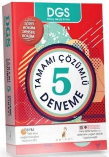 DGS Tamamı Çözümlü 5 Deneme 2017