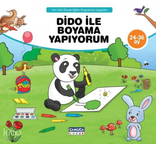 Dido İle Boyama Yapıyorum Boyama Kitabı