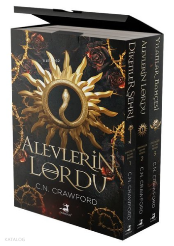 Dikenler Şehri Serisi Seti - 3 Kitap Takım - Kutulu