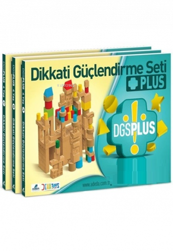 Dikkati Güçlendirme Seti Plus (3 Kitap Materyalsiz - 4 Yaş)