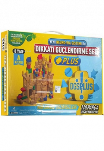 Dikkati Güçlendirme Seti Plus (3 Kitap Materyalsiz - 8 Yaş)