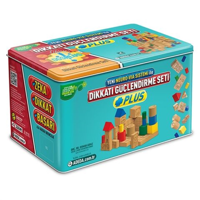 Dikkati Güçlendirme Seti Plus 6 Yaş (Metal Kutulu)