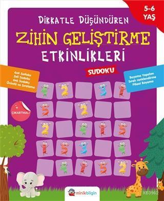 Dikkatle Düşündüren Zihin Geliştirme Etkinlikleri 3 - Sudoku