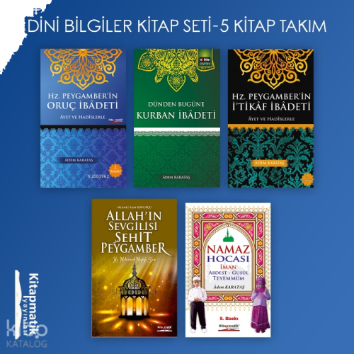 Dini Bilgiler Kitap Seti-5 Kitap Takım
