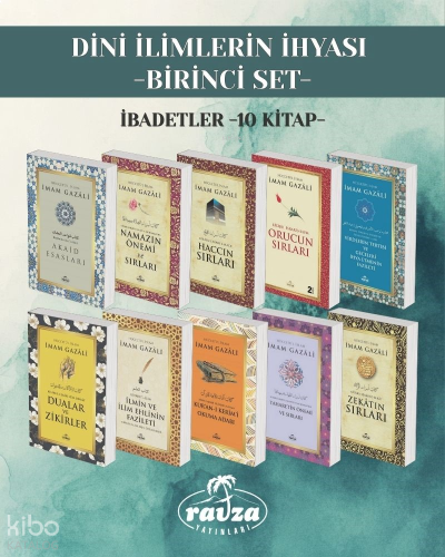 Dini İlimlerin İhyası - Birinci Set; İbadetler (10 kitap)